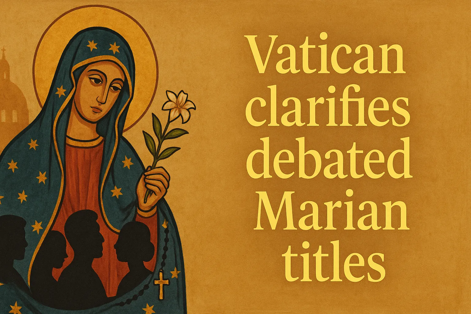 Doctrinal Note on Marian Titles: “Mother of the Faithful,” not “Co Redemptrix”