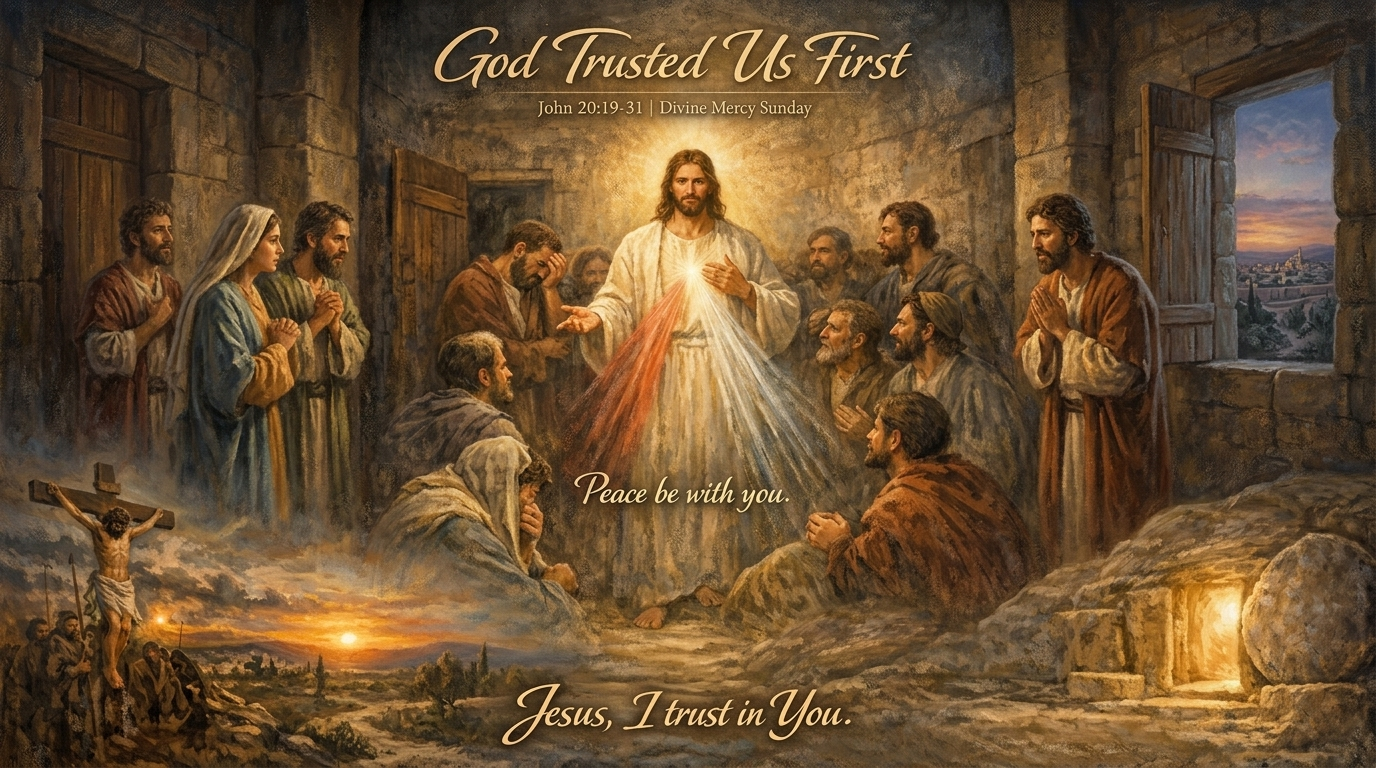 God Trusted Us First