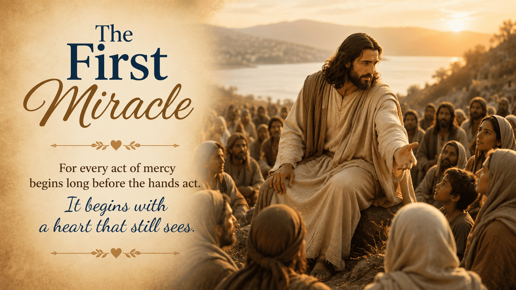 The First Miracle